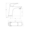 Комплект для ванной BELBAGNO MARINO-DOCM/LVM-CRM