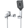 Комплект смесителей BELBAGNO DUE DUE-VASM/LVM-CRM с душевым гарнитуром